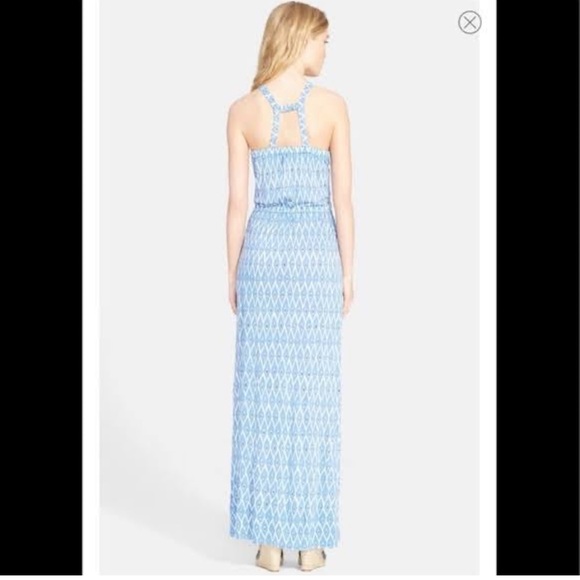 Joie Narod Blue Patterned Maxi Dress - Picture 15 of 15